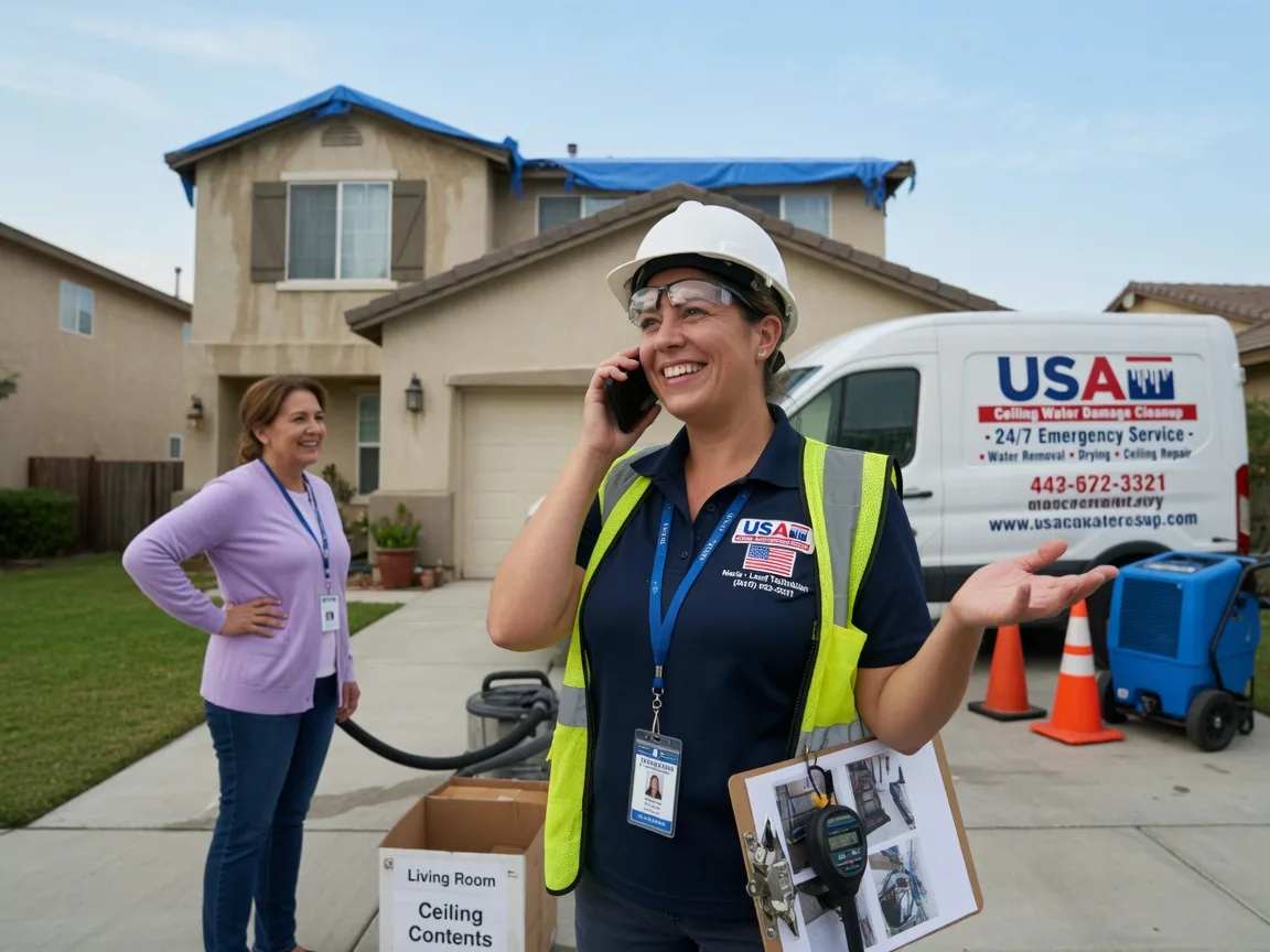 Ceiling Water Damage Restoration Laura, IL FAQs